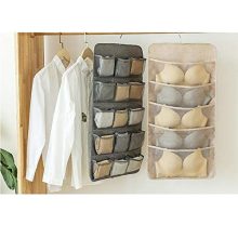Dual-Sided Closet Organizer for Underwear, Bra, Socks