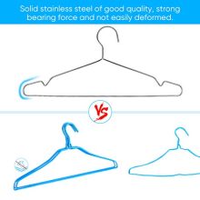 Wire Hangers: Ultra-Thin, Heavy-Duty Stainless Steel for Space-Saving Elegance