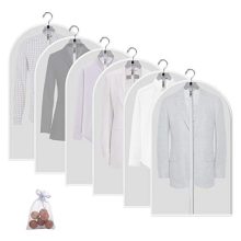 allhom dust Proof Garment Bags - Set of 6 pcs 40 inch