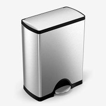 Rectangular Kitchen Step Trash Can