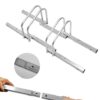 Hromee Bike Floor Parking 1-6 Rack Adjustable Bicycle Storage