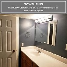 Bathroom Hardware Set Wall Mounted, 4 Piece Accessories