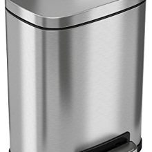 iTouchless SoftStep 1.32 Gallon Bathroom Stainless Steel