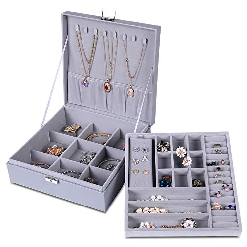 Large Lockable Display Jewelry Holder
