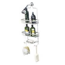 Splash Home Aluminum Kohala Shower, Caddy Bathroom Hanging