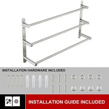 3-Tiers Ladder Towel Rack Wall Mount
