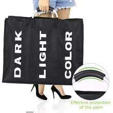 esonmus Laundry Bag Collapsable 3-Section Storage Bag