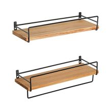 SODUKU Floating Shelves Wall Mounted, Wall Wood Storage