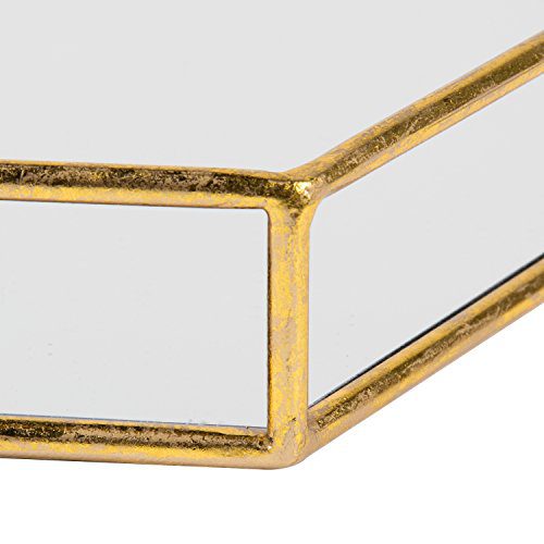 Kate and Laurel Felicia Metal Mirrored Ornate Set