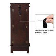 SONGMICS Jewelry Cabinet Armoire Storage Chest