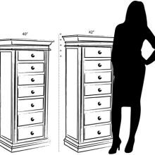 Hives and Honey Landry Jewelry Armoire