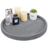 Luxury Organization: MyGift 16-inch Dark Gray Concrete Vanity Tray