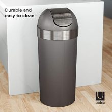 Upgrade Your Space with the Venti Swing-Top 16.5-Gallon Kitchen Trash Can – Durable & Easy to Use