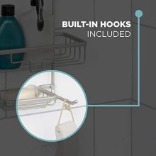 Rustproof Aluminum Shower Caddy Satin Chrome