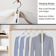 KEEGH Hanging Suit Bags Clear Garment Bag
