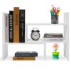 Hossejoy Wood Adjustable Desktop Storage Organizer