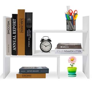 Hossejoy Wood Adjustable Desktop Storage Organizer