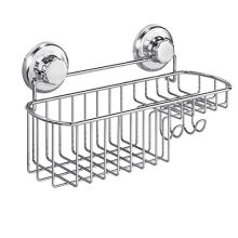 Combo Organizer Basket with Soap Holder and Hooks
