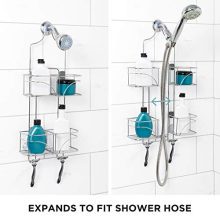 Zenna Home Expandable Over-The-Shower Caddy