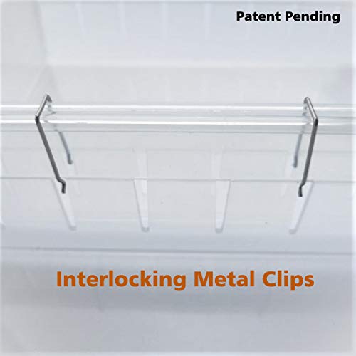 Makeup Bathroom Organizer Set of 4 Trays