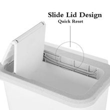 Small Trash Can with Lid Hanging Garbage