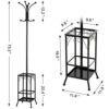 Yaheetech Coat Rack and Umbrella Stand
