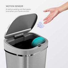 Ninestars  Automatic Touchless Infrared Motion Sensor Trash Can
