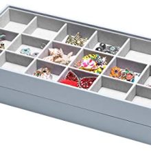 Magic Stackable Jewelry Trays Closet Dresser Drawer Organizer
