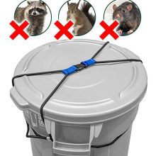 Encased Trash Can Lock for Animals/Raccoons