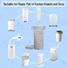 Stay Fresh and Organized with Our Reusable Diaper Pail Liner
