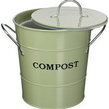 2-in-1 Indoor Compost Bucket, 1 Gallon
