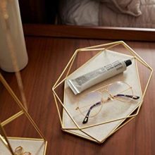 Umbra Prisma Tray, Geometric Plated Jewelry Storage