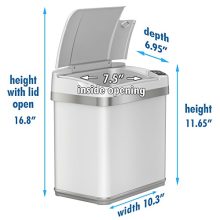 iTouchless 2.5 Gallon Sensor Trash Can