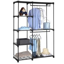 SONGMICS Freestanding Closet Organizer, Portable Wardrobe
