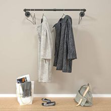 OROPY Industrial Pipe Clothes Rack 38.4"