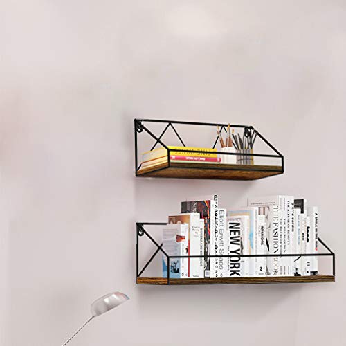 Wood Floating Storage Shelves for Kitchen