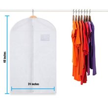 Suits Travel Garment Bag with Window and Zipper