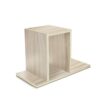 Organizer Office Storage Rack Adjustable Wood Display Shelf
