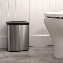 Infrared Touchless Stainless Steel Trashcan