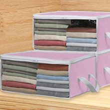Simple Houseware 3 Pack Foldable Closet Organizer