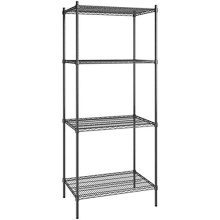 24 inch x 36 inch Certified Black Epoxy 4 Shelf Kit