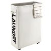 Caroeas 22" Rolling Slim Laundry Basket