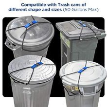 Encased Trash Can Lock for Animals/Raccoons