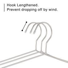 Wire Hangers: Ultra-Thin, Heavy-Duty Stainless Steel for Space-Saving Elegance