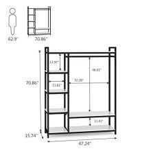 LITTLE TREE Free-Standing Closet Organizer