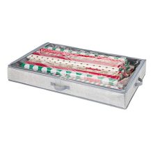 Fabric Gift Wrap Storage Organizer Holder Box