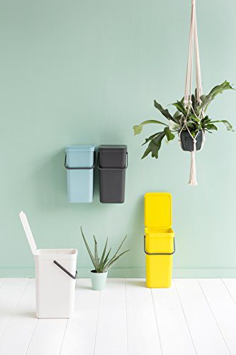 Brabantia Sort & Go Waste Bin 12 L, Mint