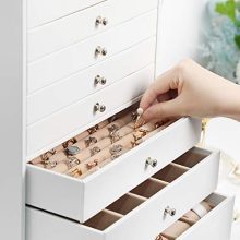 Large Jewelry Case, Ideal for Necklaces