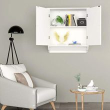HOMFA Bathroom Wall Cabinet, Over The Toilet Space Saver
