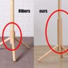 Neasyth Wood Coat Rack Entryway Standing